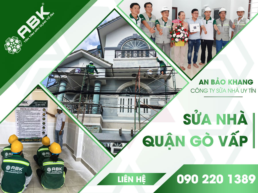 Sửa nhà Quận Gò Vấp – Công ty sửa chữa nhà đẹp uy tín TPHCM 