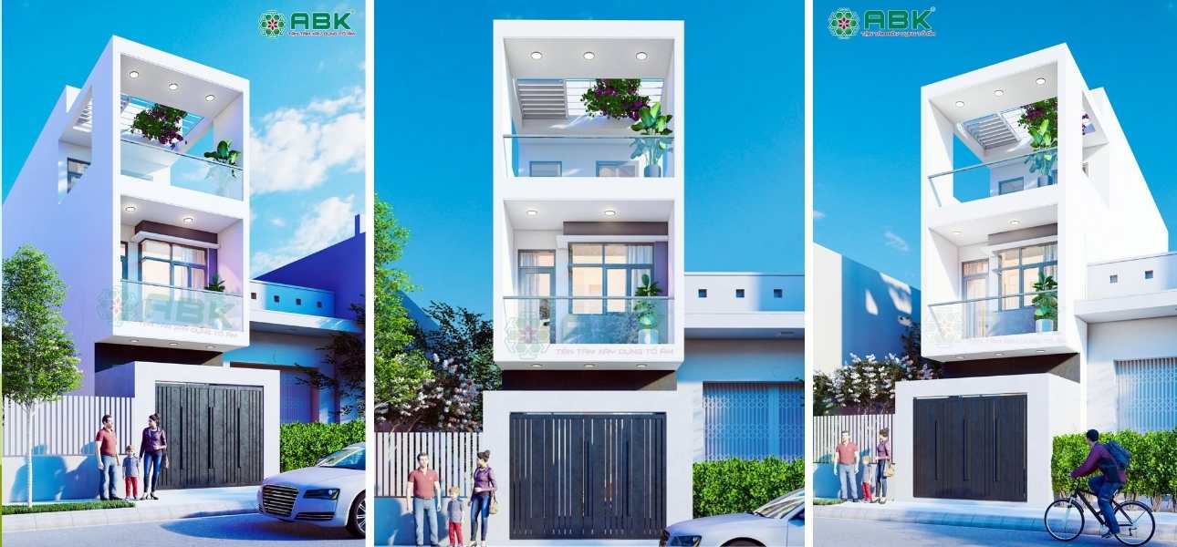 Nhà phố 3 tầng anh Vỹ Quận 9