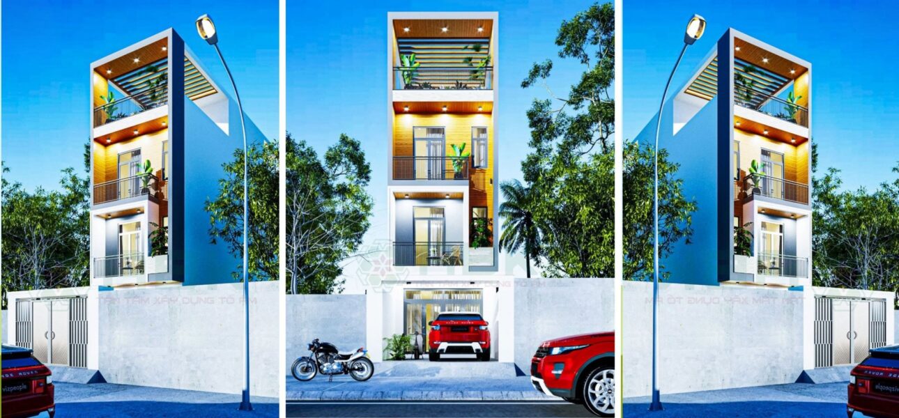 Nhà phố 4 tầng chị Trang quận 3
