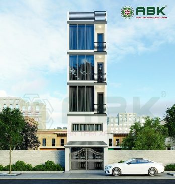 Xây dựng công trình nhà phố 6 tầng 4.3x30m tại Tân Bình của anh Giang 