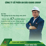 Phạm Minh Tiền – GĐ Khối xây dựng