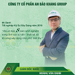 Hoàng Văn Oanh – Giám đốc khối xây dựng 