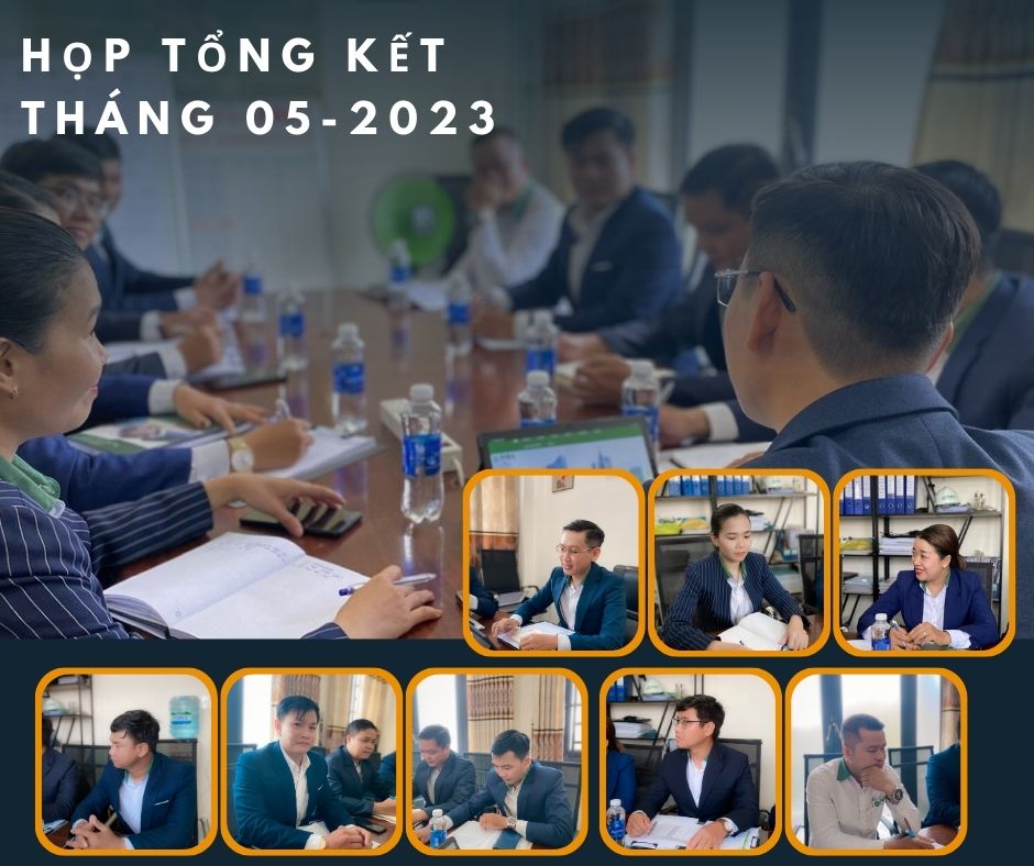 An Bảo Khang Group họp tổng kết hoạt động tháng 05/2023 